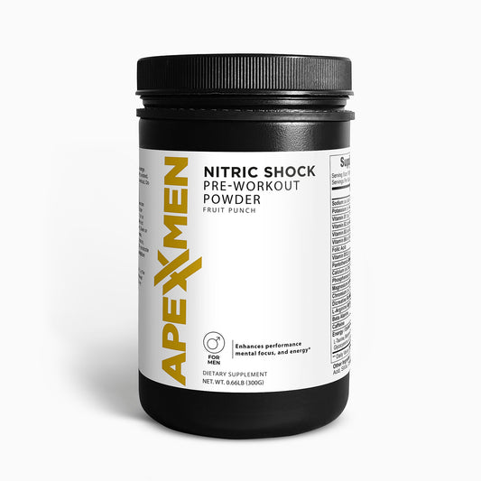 Nitric Shock Pre-Workout Powder (Fruit Punch)